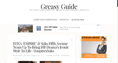 Desktop Screenshot of greasyguide.com